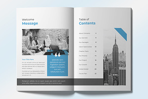 Corporate Business Brochure Layout