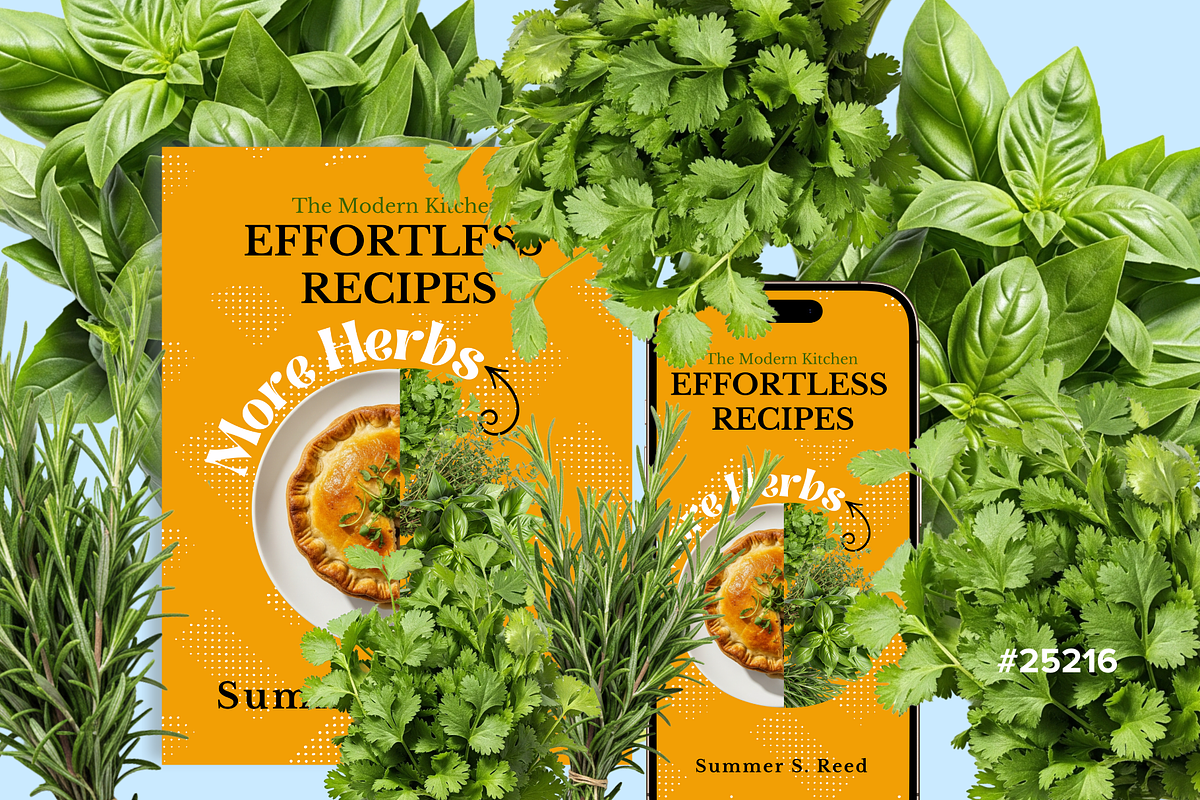 Cookbook Cover and Branding Canva preview 4