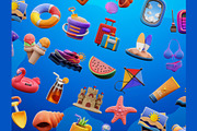 Holiday 3D Icons, an Object 3D Model by Rakata Studio (Thumbnail 5 of 7)