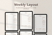 Minimalism Boho Digital Planner, a Templates & Theme by Digital_Mind (Thumbnail 6 of 10)