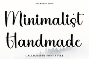 Minimalist Handmade, a Handwritten Font by FreshTypeINK (Thumbnail 1 of 8)