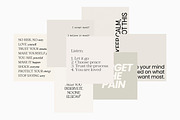 CANVA PS Instagram Quotes Posts, a Social Media Template by Love Radiation Studio (Thumbnail 6 of 16)
