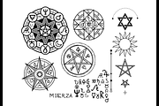 Alchemical sigil collection, an Object Graphic by Victoria Bat (Thumbnail 2 of 5)
