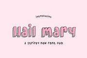 Hail Mary Font Duo, a Font by Salt & Pepper Designs (Thumbnail 1 of 8)