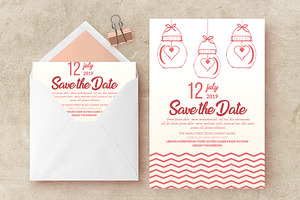 Wedding Card invite Template Vol: 06, an Invitation Template by Design Up