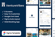 VentureVibes - Booking App Ui kit, an App Template by NextifyApps (Thumbnail 1 of 2)