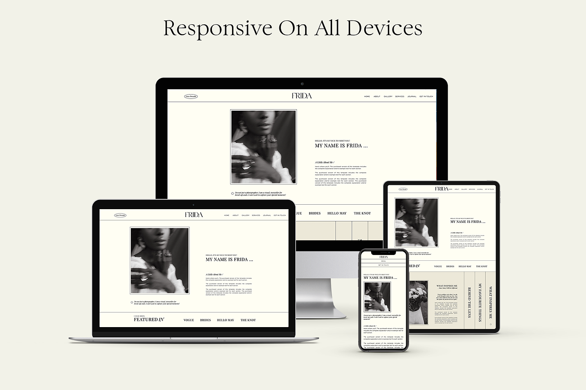 Editorial | Showit Website Template, a Websites & App Template by Studio Leelou (Photo 4 of 13)