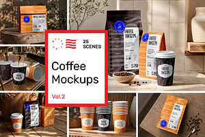 Coffee Mockups vol.2 - Packaging