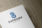 SUPRAME 3D Abstract S Letter Logo, a Branding & Logo Template by Design_Planet (Thumbnail 2 of 2)