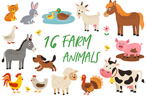 Farm Animals Collection