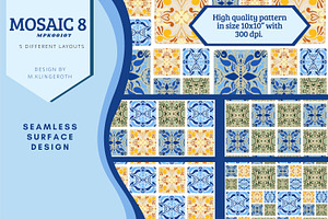 Mosaic 8, MPK00107 - Repeat Pattern