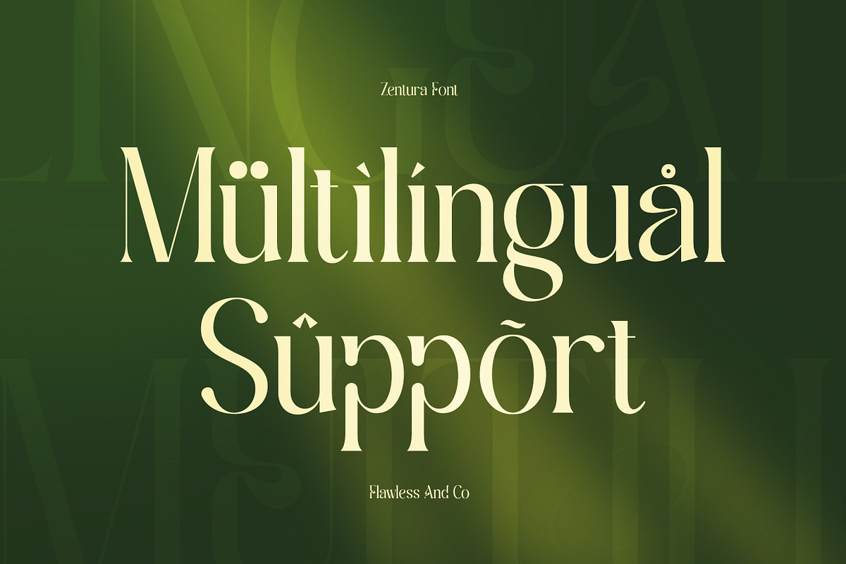 Zentura - Luxury Serif Font, a Serif Font by Flawless And Co (Photo 10 of 10)