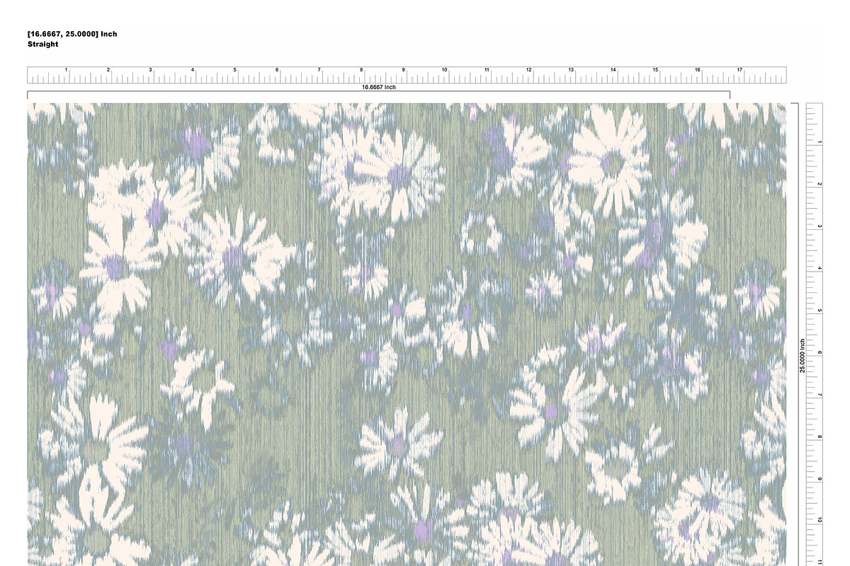 Aster Floral Seamless Pattern, a Pattern Graphic by JESSIE BLOOM STUDIO (Photo 3 of 3)