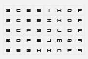 Basis - block font, a Font by SelfBuild Type (Thumbnail 7 of 10)