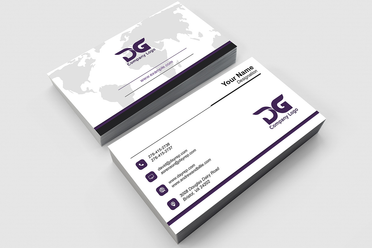 Company Branding Business Card PSD preview 5