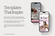 Girly Instagram Templates, a Social Media Template by ZenSocialDesigns (Thumbnail 7 of 9)