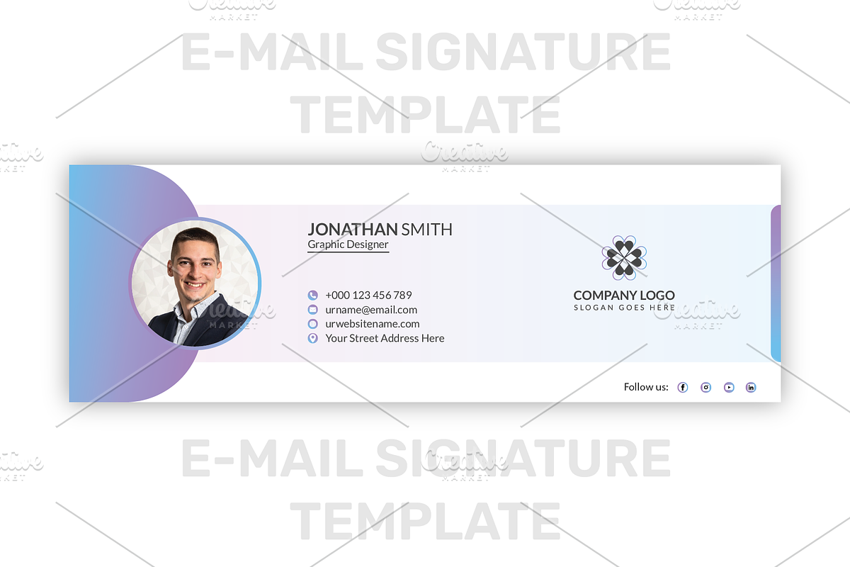 Corporate E-mail Signature Templates, an Email Template by creative_community (Photo 8 of 9)