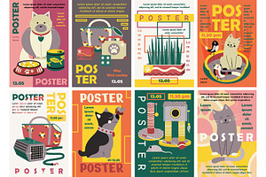 Pet, Posters, Banners.