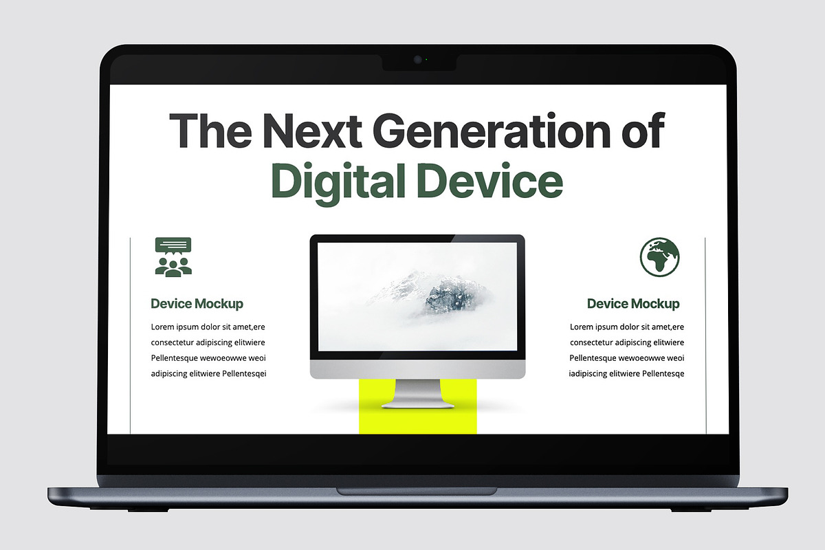Device Mockup Google Slides preview 7
