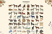 Horses - Mixed Media Collage Kit, an Object Graphic by Freezerondigital (Thumbnail 9 of 14)