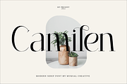 Camilen, a Serif Font by Muksal Creative (Thumbnail 1 of 8)