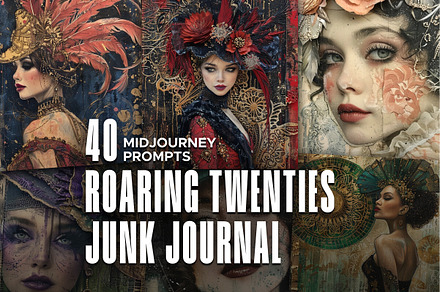 40 Roaring '20s Junk Journal Prompts