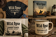 Wild Spur, a Slab Serif Font by Wow Magic (Thumbnail 2 of 5)