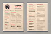 Resume Template, a Resume Template by MightyDesign (Thumbnail 2 of 6)