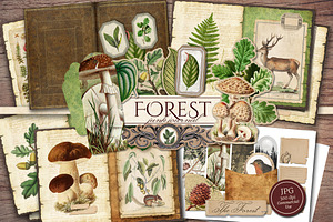 Forest Scrapbooking Kit