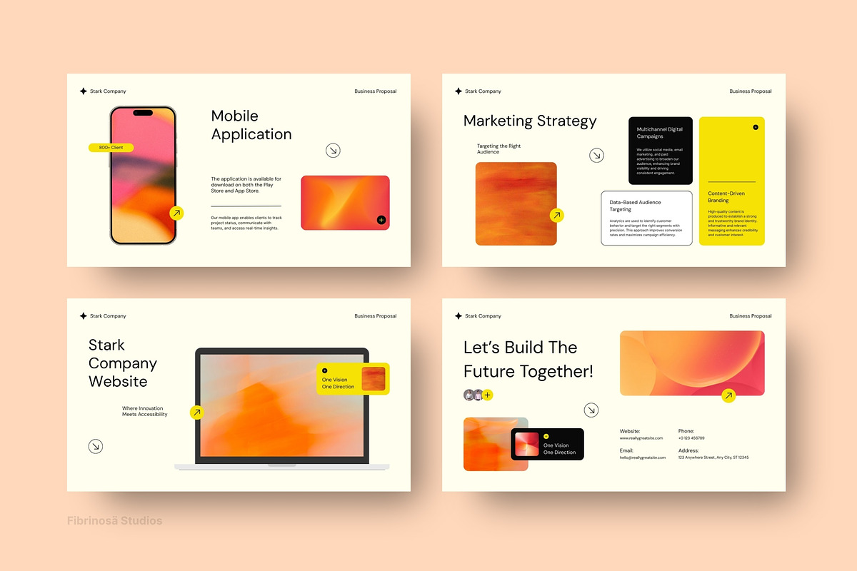 Strategic Business Proposal, a Presentation Template by FIBRINOSÄ (Photo 4 of 7)