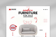 Furniture Social Media Banner Design, a Marketing Template by Photoshop Action (Thumbnail 14 of 26)