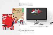 Japan symbols, patterns, map, an Object Graphic by yttadesign (Thumbnail 14 of 17)