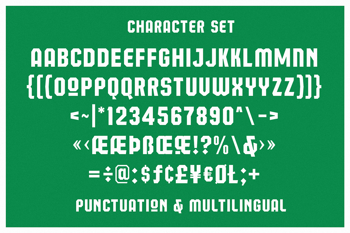Behover - Logo Font Pack, a Font by Martype Co (Photo 9 of 11)