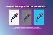 Chrome Liquid Metal Designer icons, a Duotone Icon by Iwanistic (Thumbnail 5 of 7)