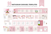 90 Instagram Carousel Canva Template, a Social Media Template by With Love Monique (Thumbnail 2 of 12)