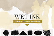 487 Ink Shapes Photoshop Brushes, a Brush Add-On by ArtistMef (Thumbnail 6 of 9)