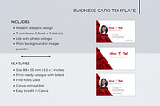 Business Card Canva Template, a Business Card Template by B2 Studio (Thumbnail 2 of 11)