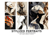 Stylized Portraits, a Person Illustration by Digital Art Creations (Thumbnail 1 of 7)