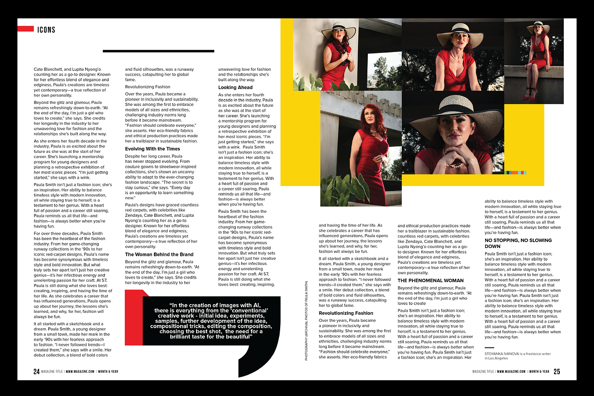 Magazine Template, a Magazine Template by Red Cactus Creative (Photo 13 of 20)