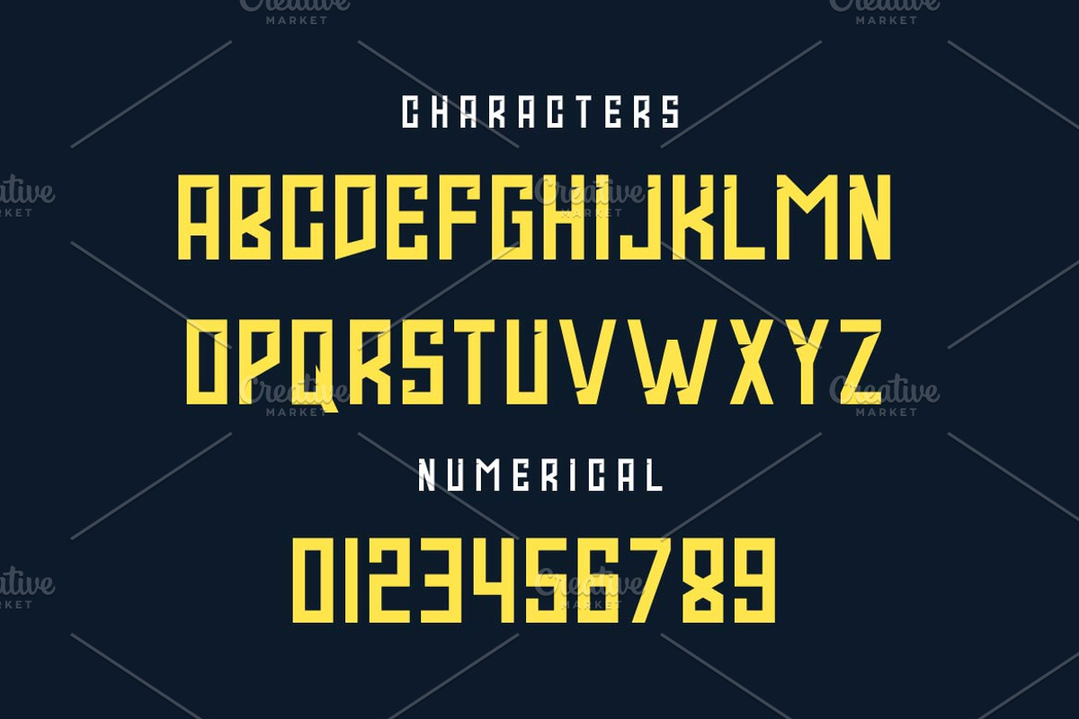 Spectrum | Strong Sport Font, a Sans Serif Font by Artiveko (Photo 4 of 4)