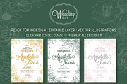 Wedding Invitation Stationery Suite, an Invitation Template by Pingebat (Thumbnail 9 of 10)