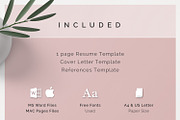 ONE Page Resume Template Kit, a Resume Template by DemeDesign (Thumbnail 5 of 6)