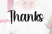 Winter Santa | Script Font, a Handwritten Font by Scratchones (Thumbnail 9 of 9)
