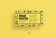 Retro Bussiness Card Template, a Business Card Template by MH Design Template (Thumbnail 4 of 7)