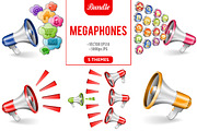 Megaphones, a Technology Illustration by TAlex (Thumbnail 1 of 6)