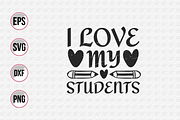 Teacher typographic quotes design., a Graphic by Uniquesvg99 (Thumbnail 6 of 21)