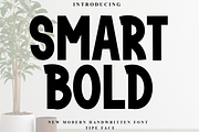 Smart Bold, a Script Font by FreshTypeINK (Thumbnail 1 of 8)