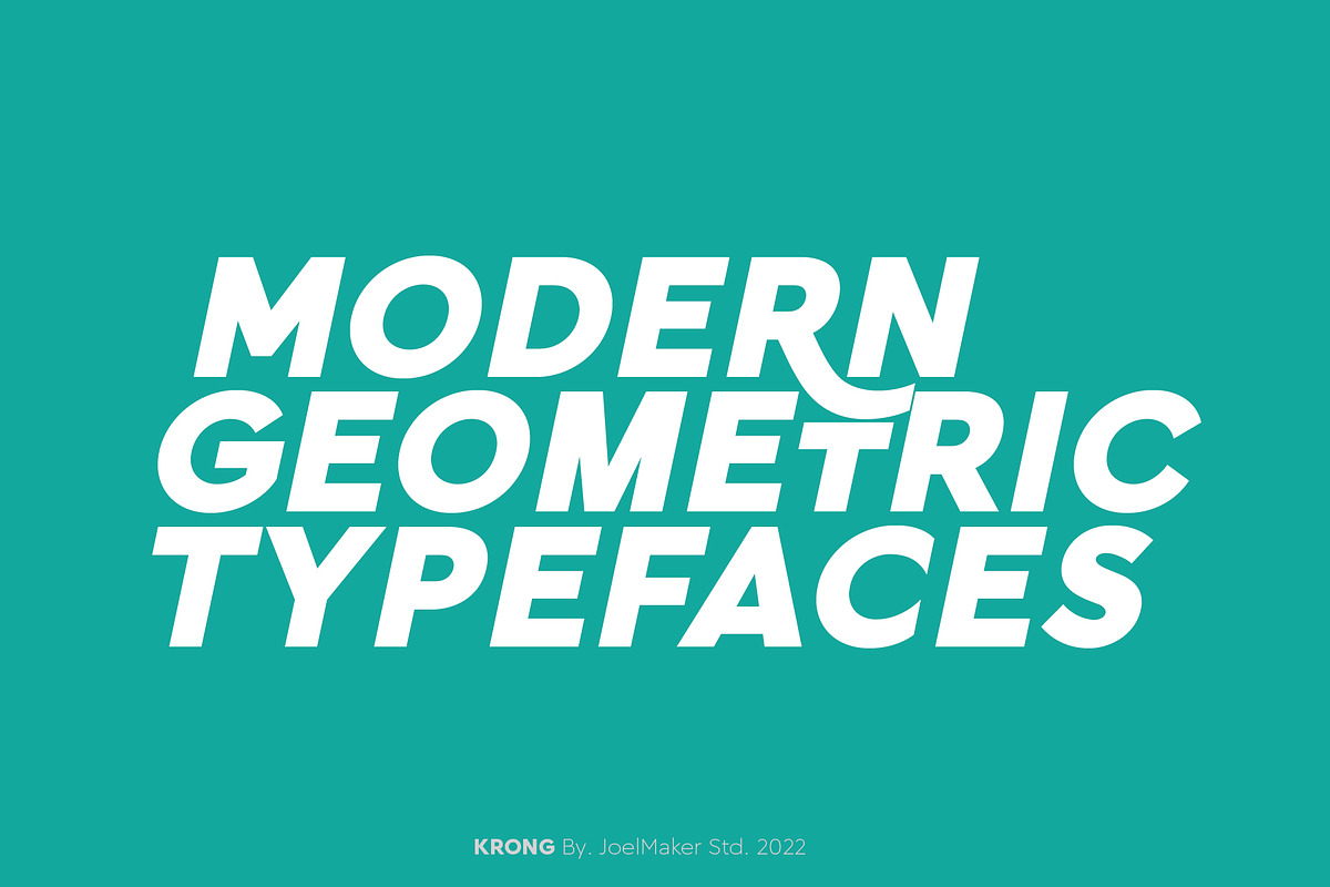 Krong Sans Serif, a Sans Serif Font by joelmaker (Photo 10 of 15)
