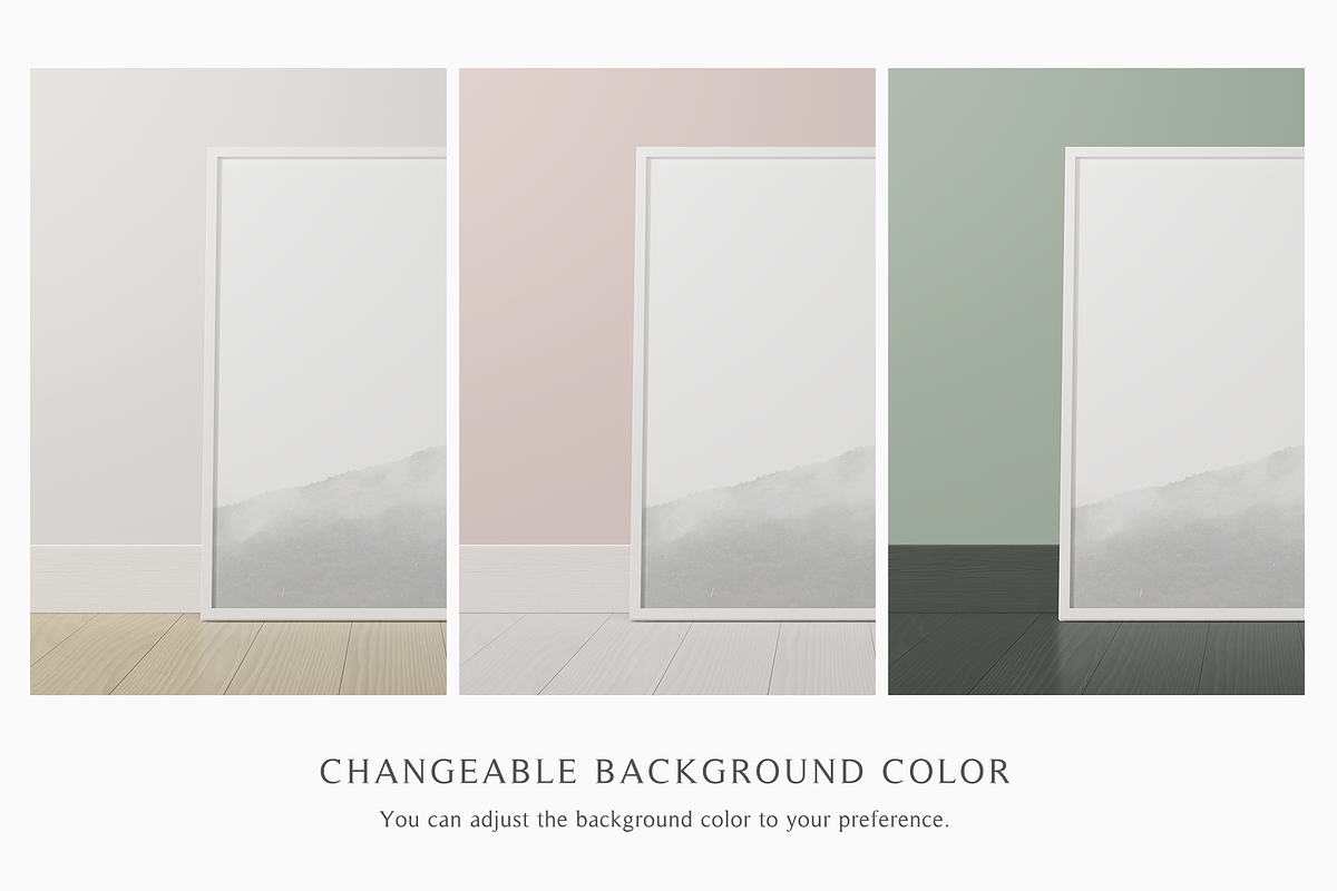 11x14 Frame Mockup Portrait, a Household Mockup by Lelu Art Design (Photo 9 of 11)