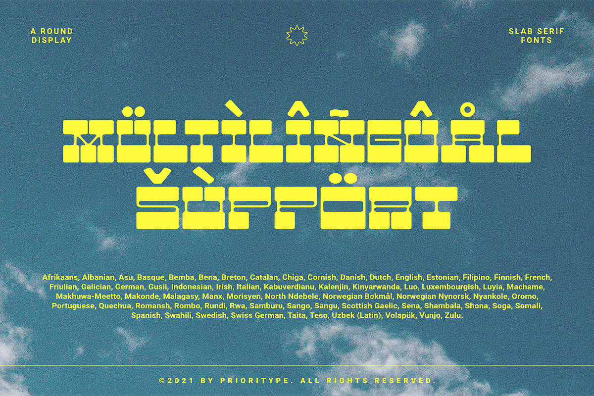 Urban Java Font, a Slab Serif Font by Prioritype Co (Photo 10 of 11)